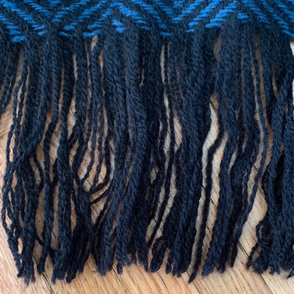 72” x 15” Peter Barton Handloomed Scarf by The Dunlap Weavers Herringbone